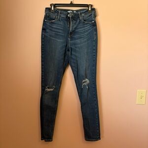 Old Navy High Rise Rockstar Jeans Distressed Style